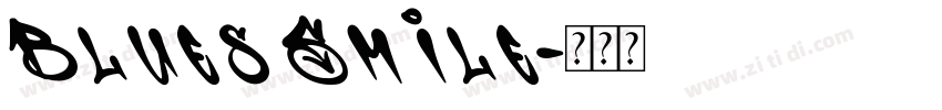 Blues Smile字体转换